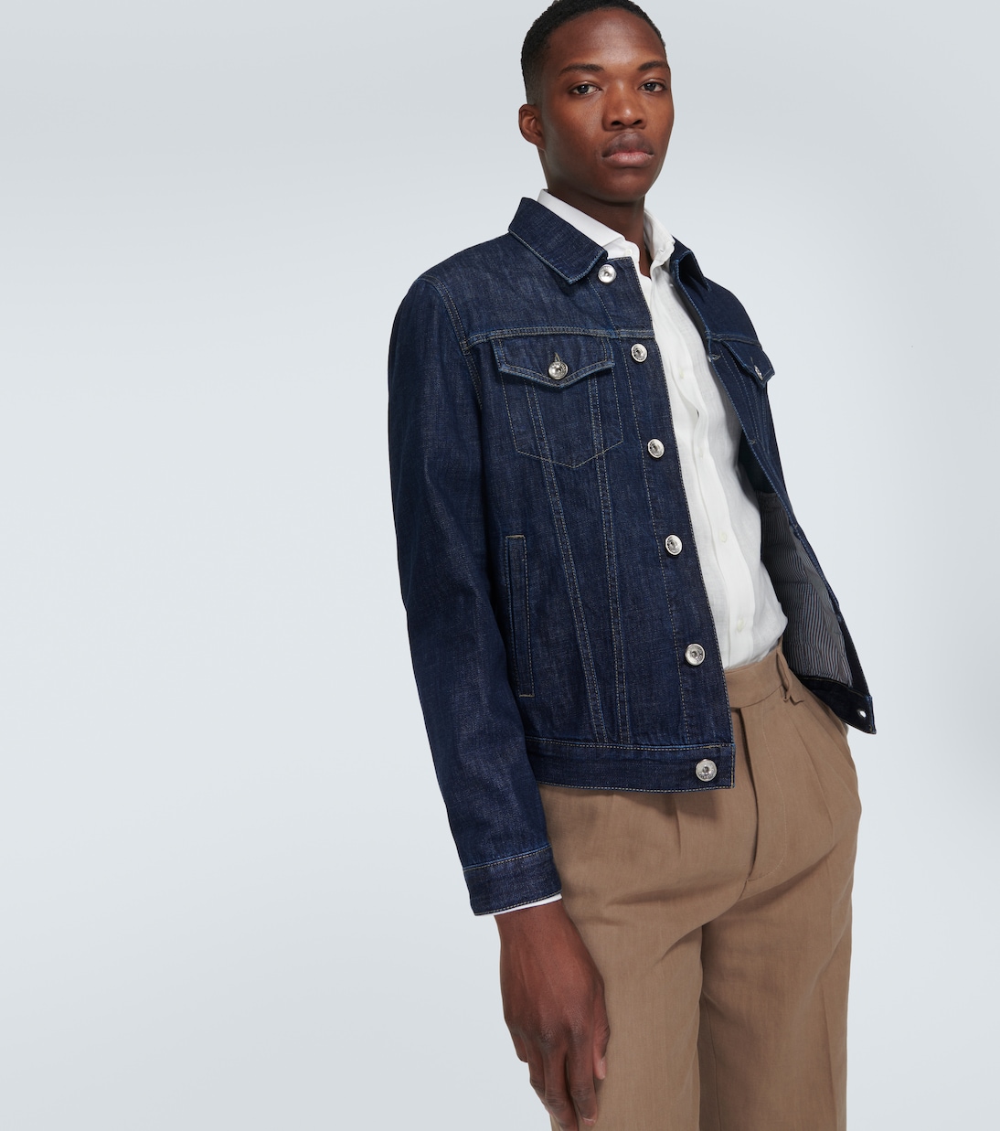 Veste en jean | Brunello Cucinelli