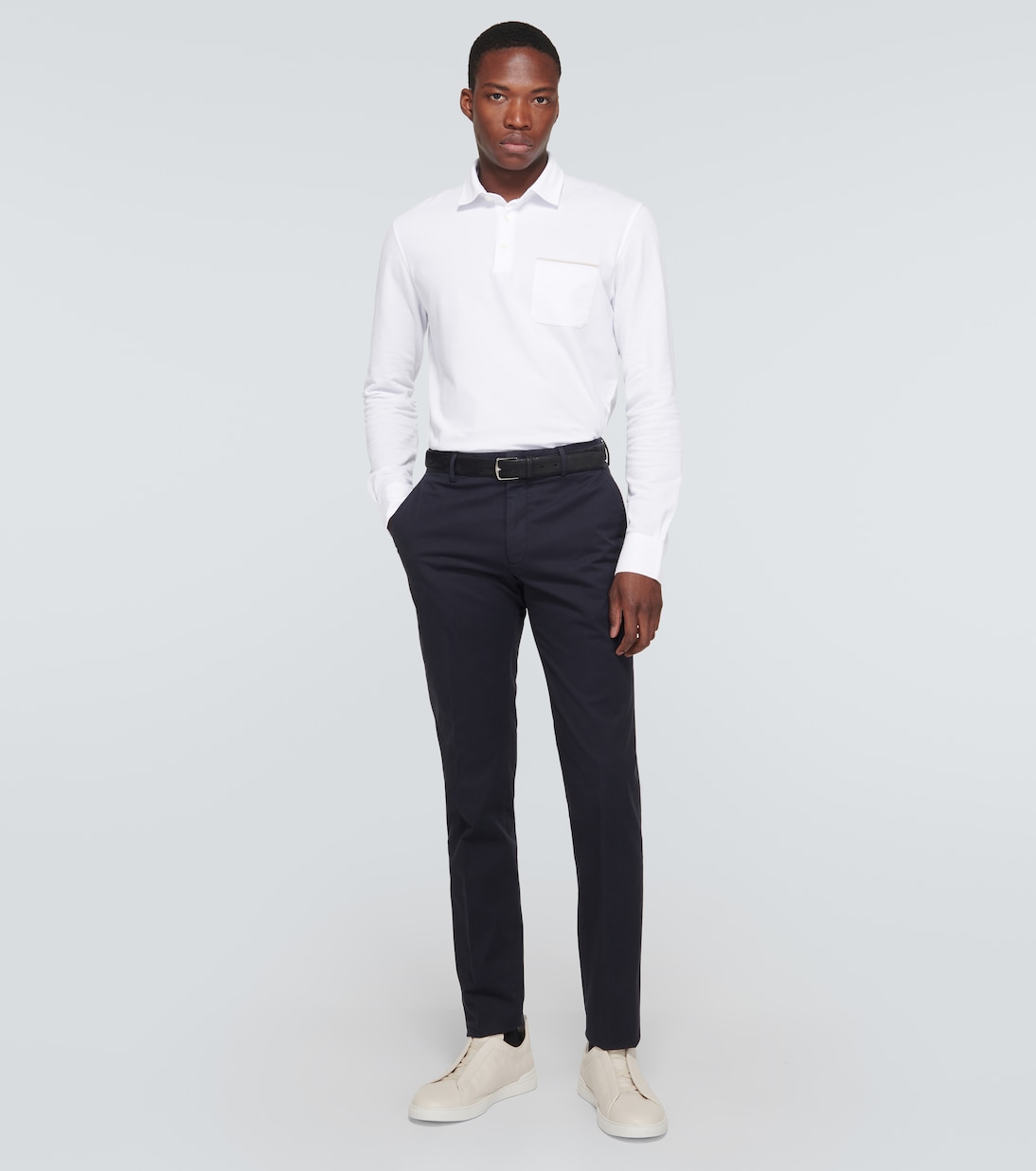Polo in cotone piqué | Zegna