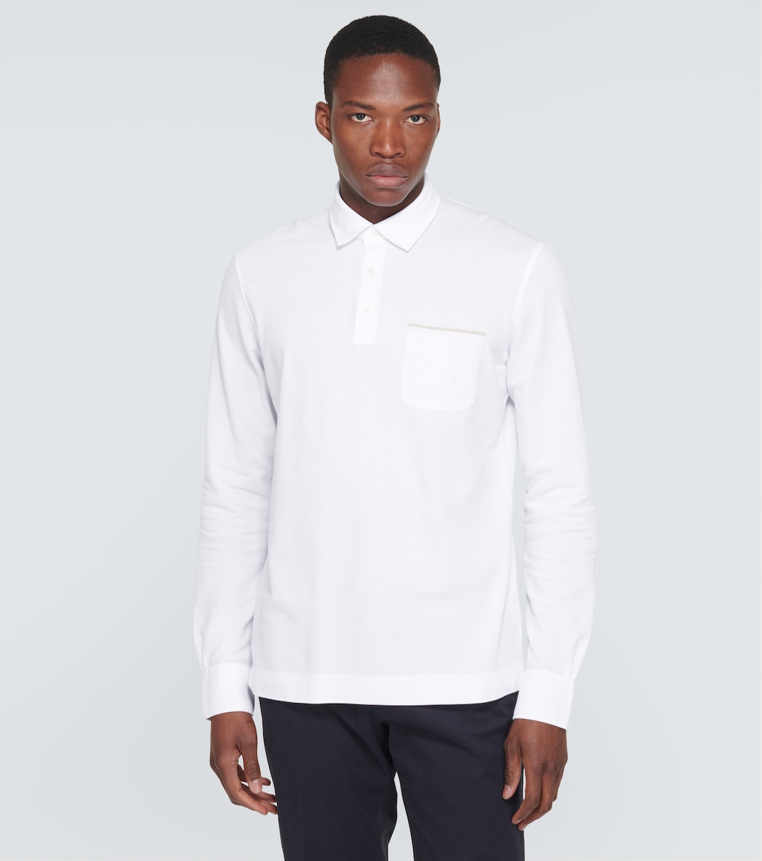 Polo in cotone piqué | Zegna