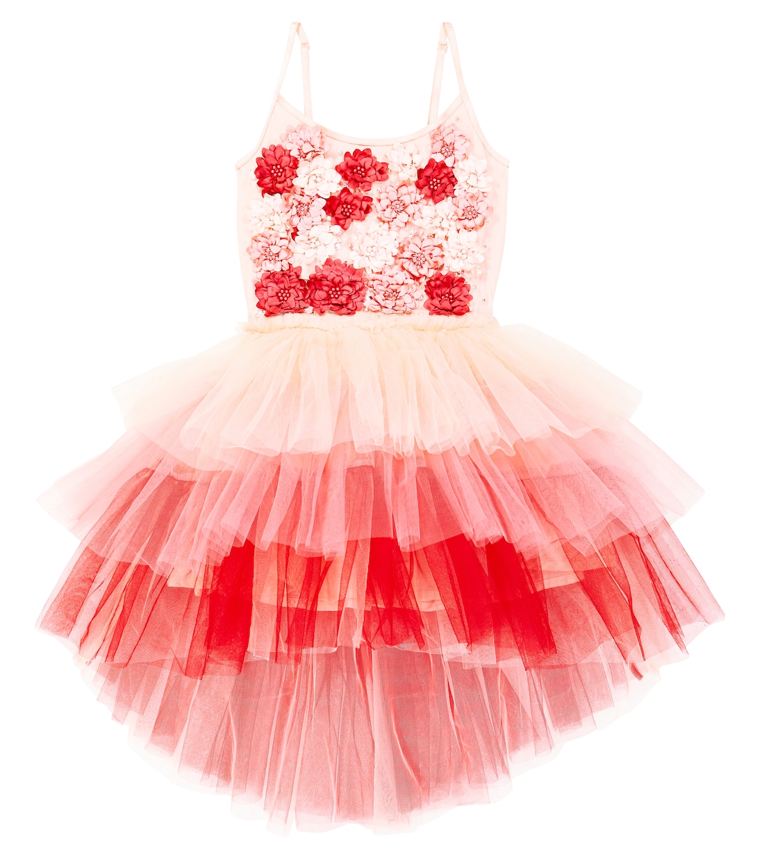 Verziertes Kleid Assemblage aus Tüll | Tutu Du Monde