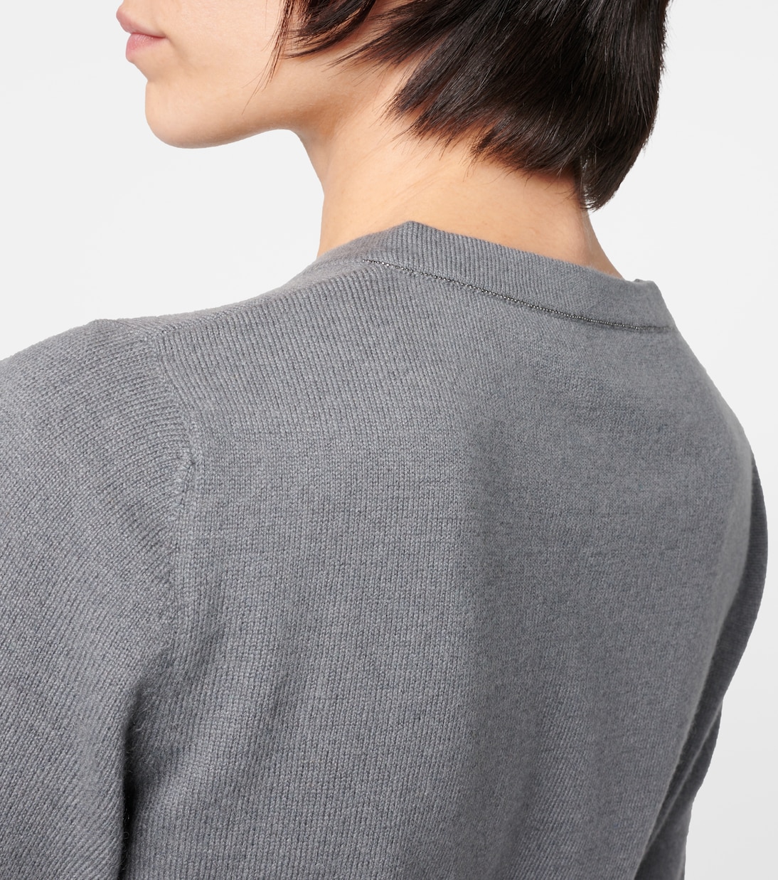 Pull en cachemire à ornements | Brunello Cucinelli