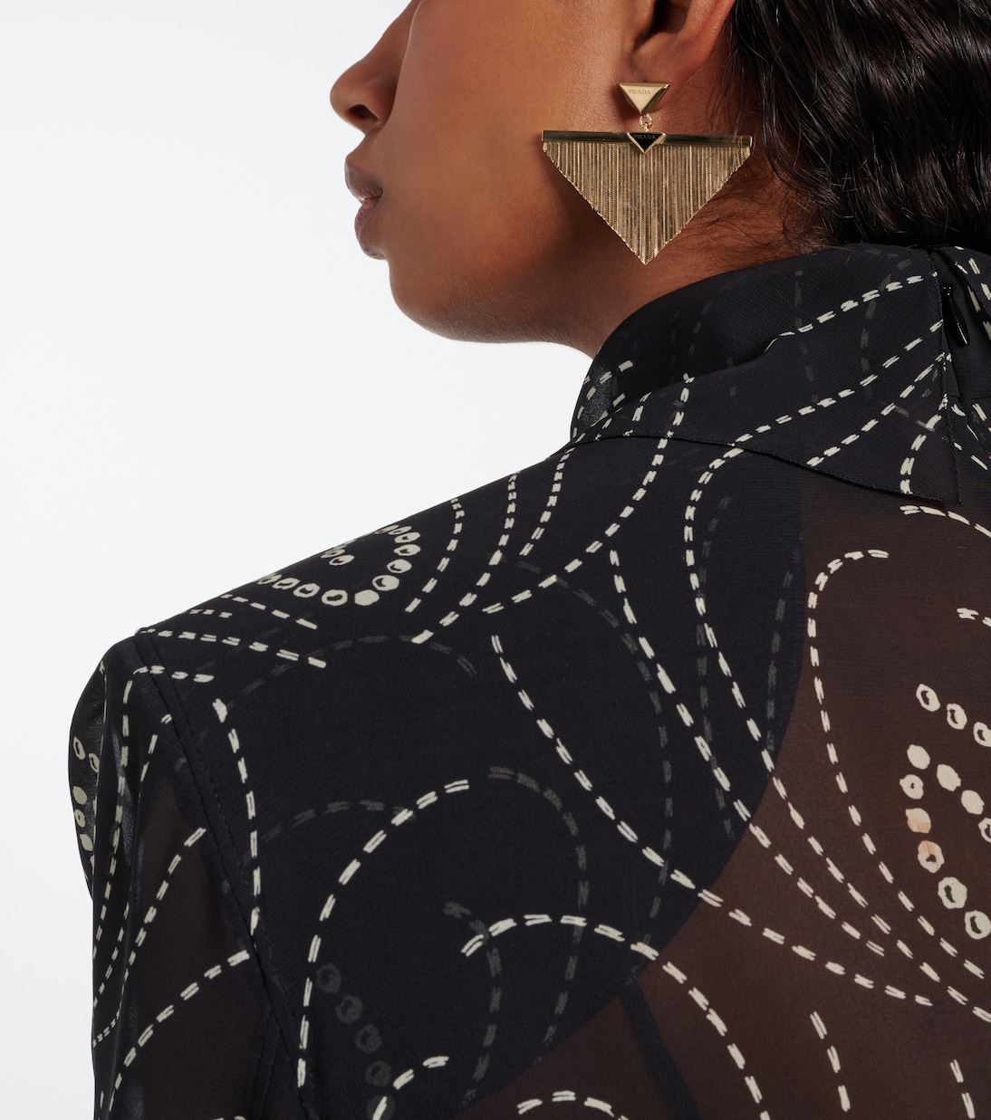 Ohrringe Triangle | Prada