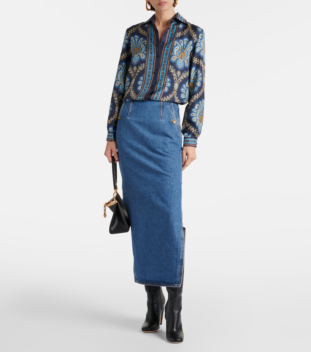 Gonna lunga di jeans | Etro