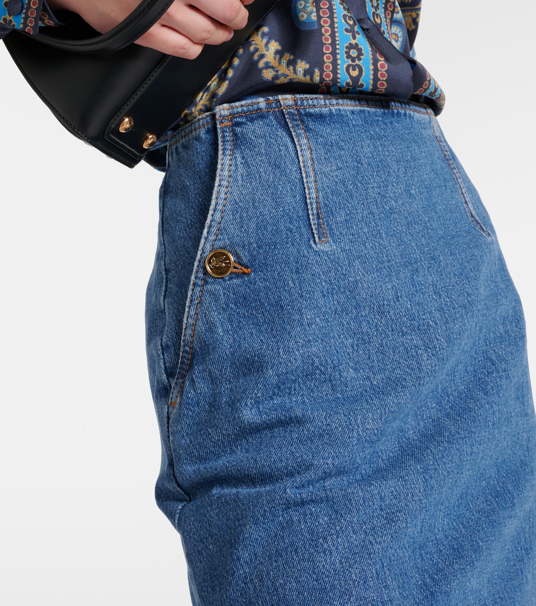 Gonna lunga di jeans | Etro