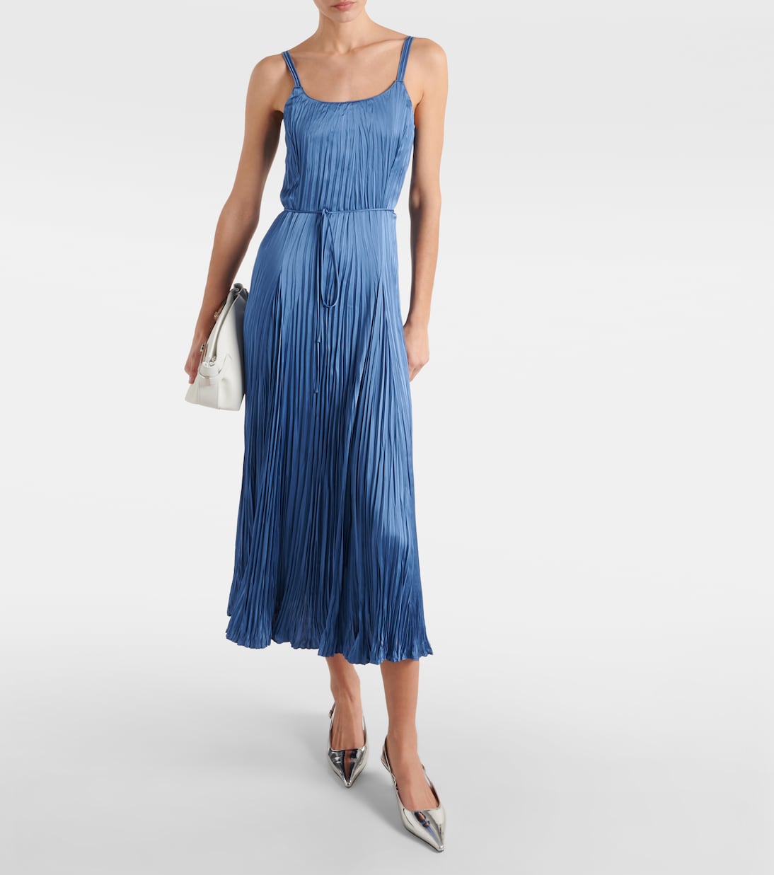 Abito midi in raso | Vince