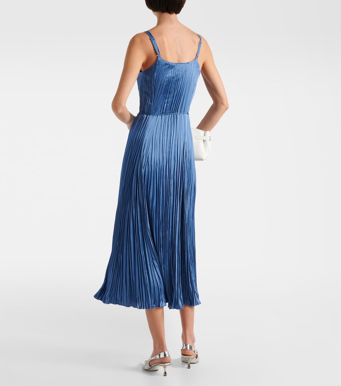 Abito midi in raso | Vince