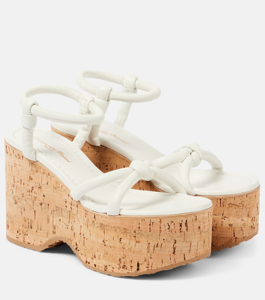 Sandali Alma in pelle con zeppa | Gianvito Rossi