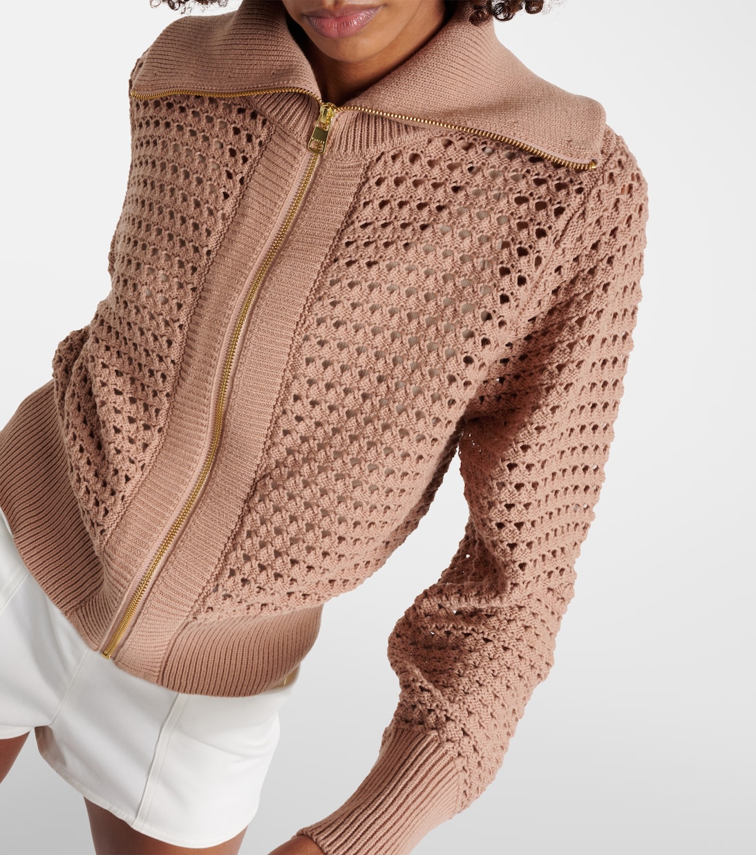 Pullover Eloise in cotone con zip | Varley