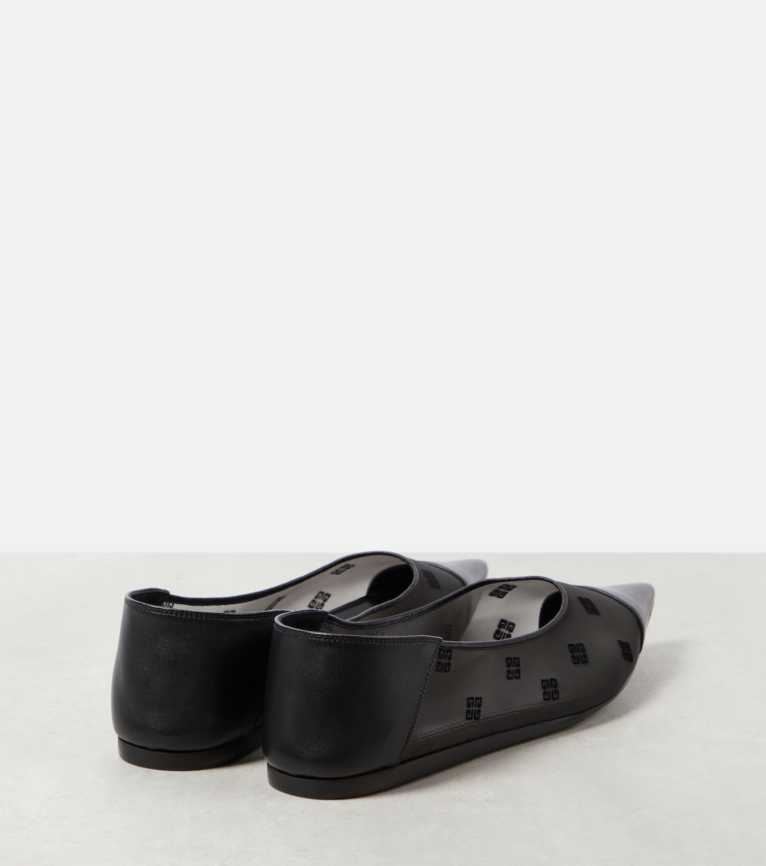 Ballerinas 4G aus Mesh mit Leder | Givenchy