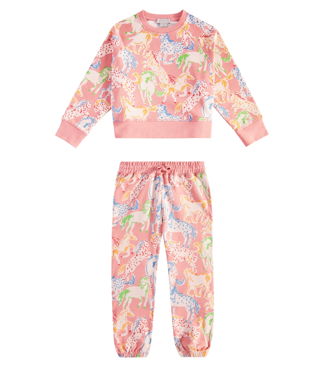 Chándal Prairie Horses de algodón | Stella McCartney Kids