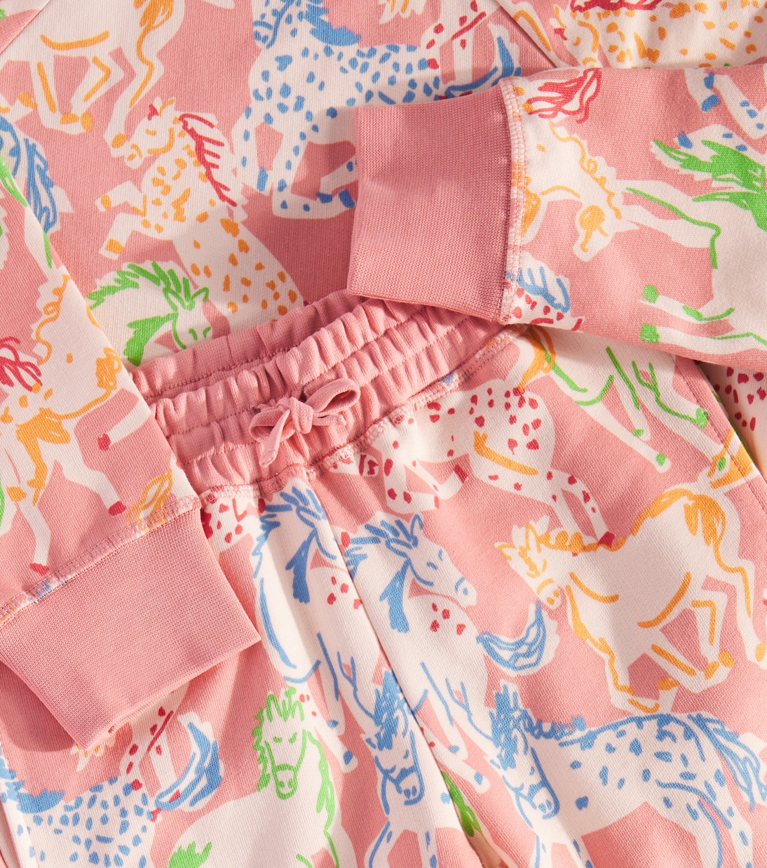 Chándal Prairie Horses de algodón | Stella McCartney Kids