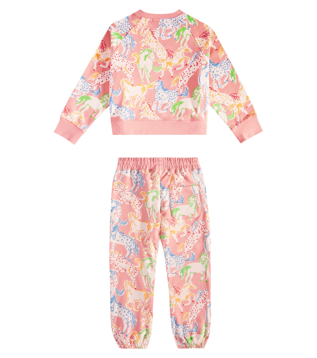 Chándal Prairie Horses de algodón | Stella McCartney Kids