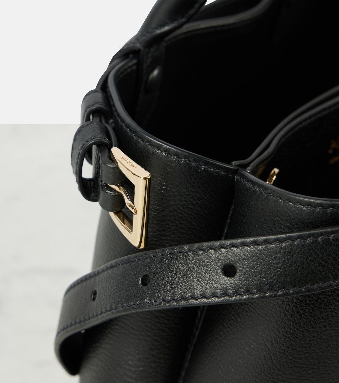 Sac Prada Buckle Small en cuir | Prada