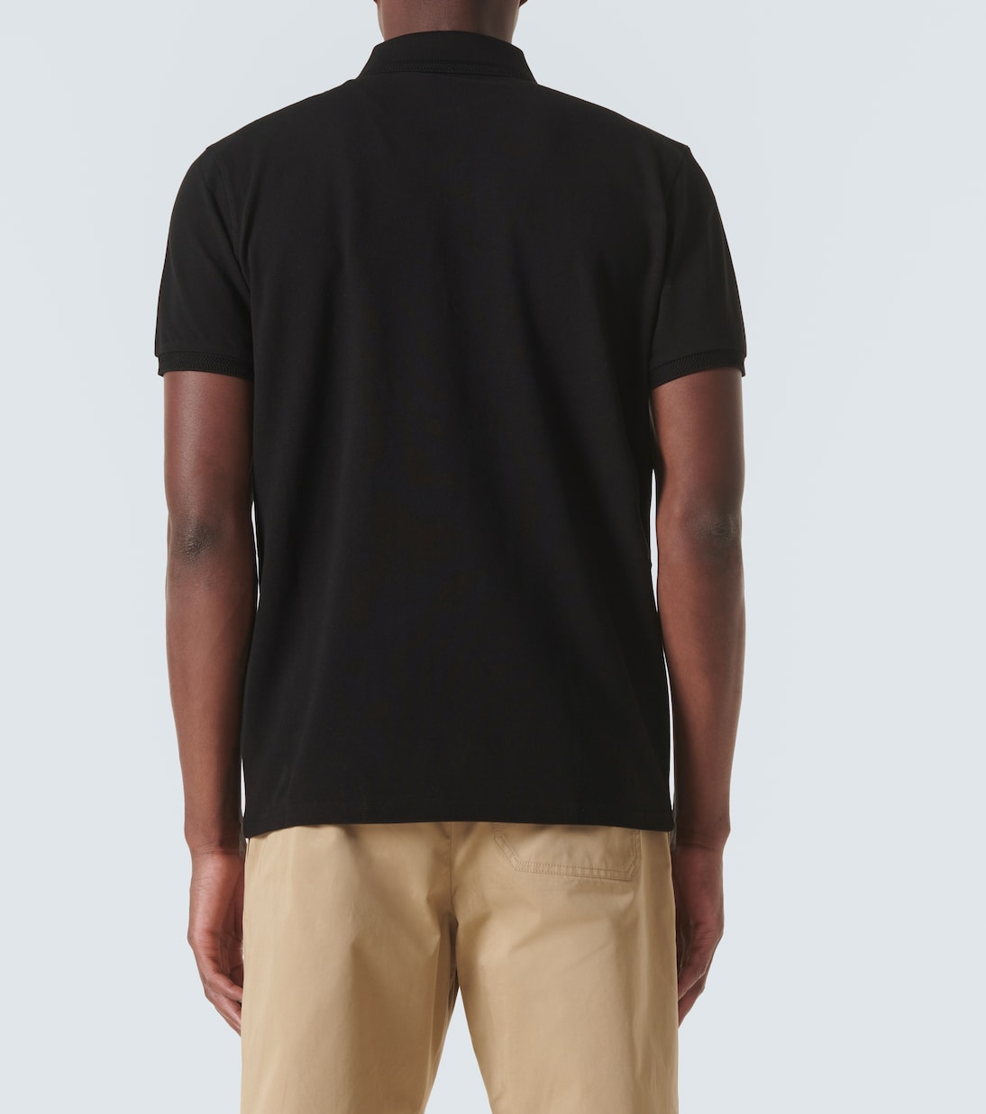 Polo en coton à logo | Moncler