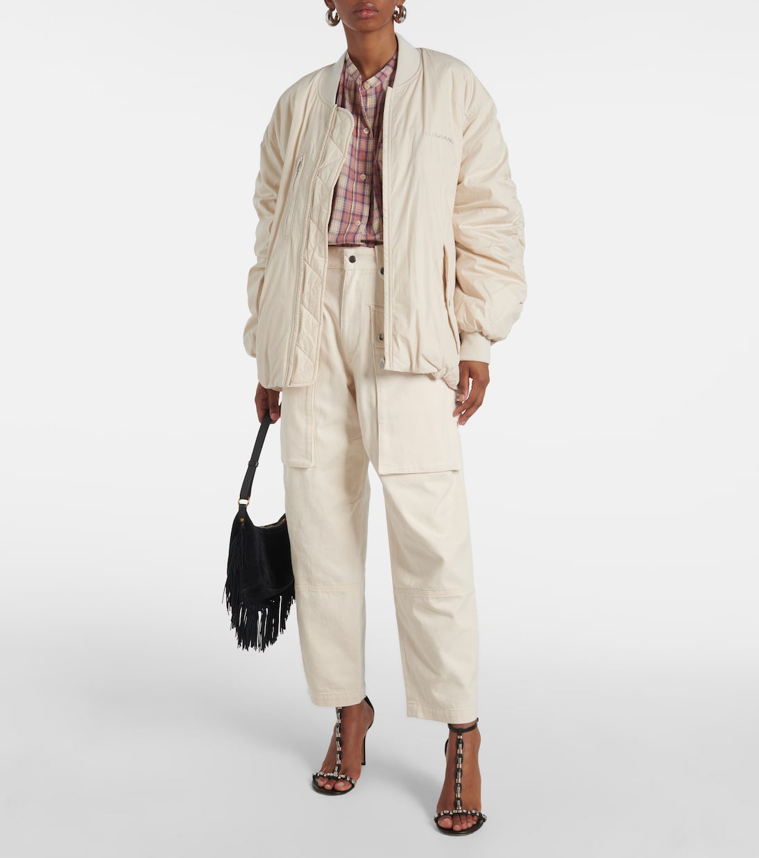 Bomber Coleen de mezcla de algodón | Marant Etoile