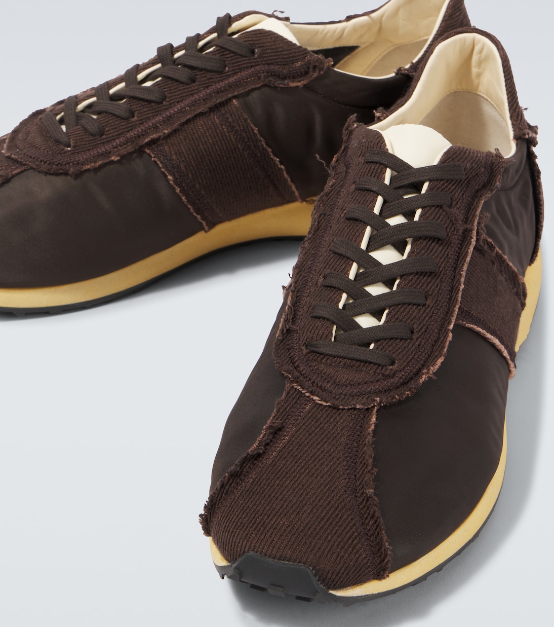 Moveo canvas-trimmed sneakers | The Row