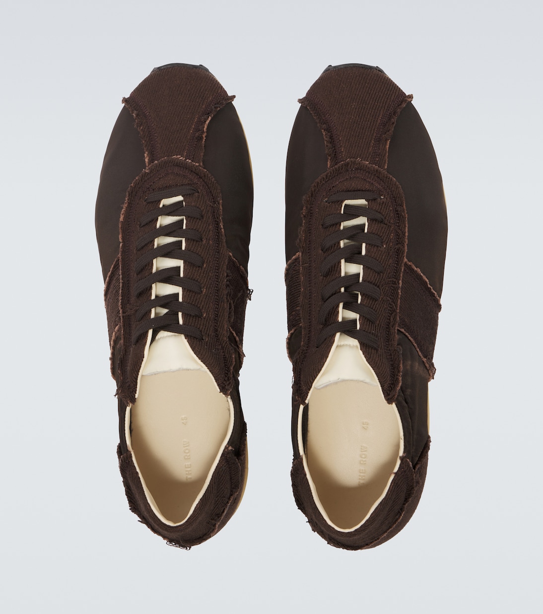 Moveo canvas-trimmed sneakers | The Row