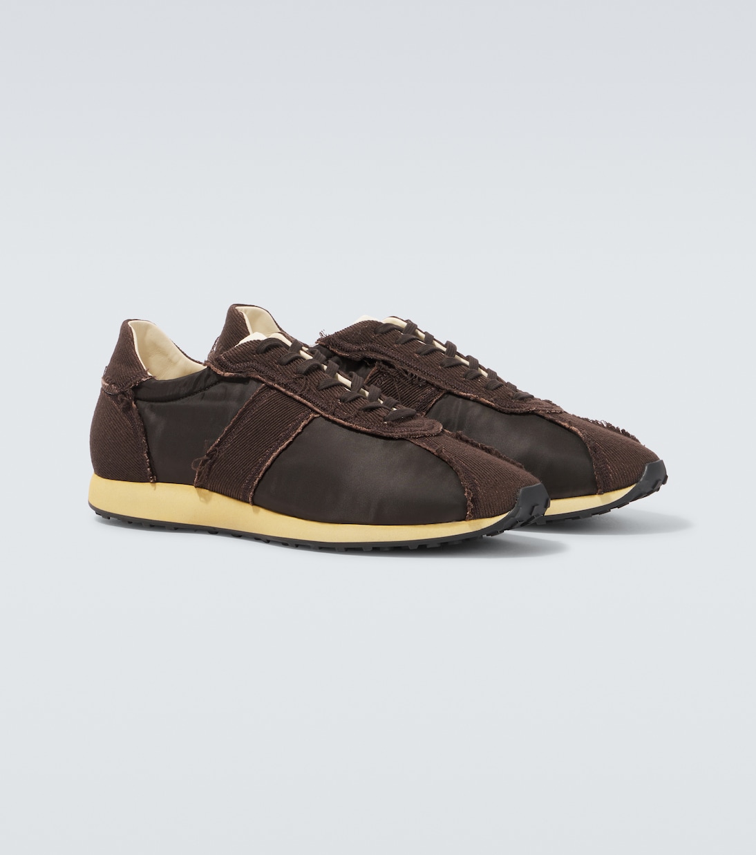 Moveo canvas-trimmed sneakers | The Row