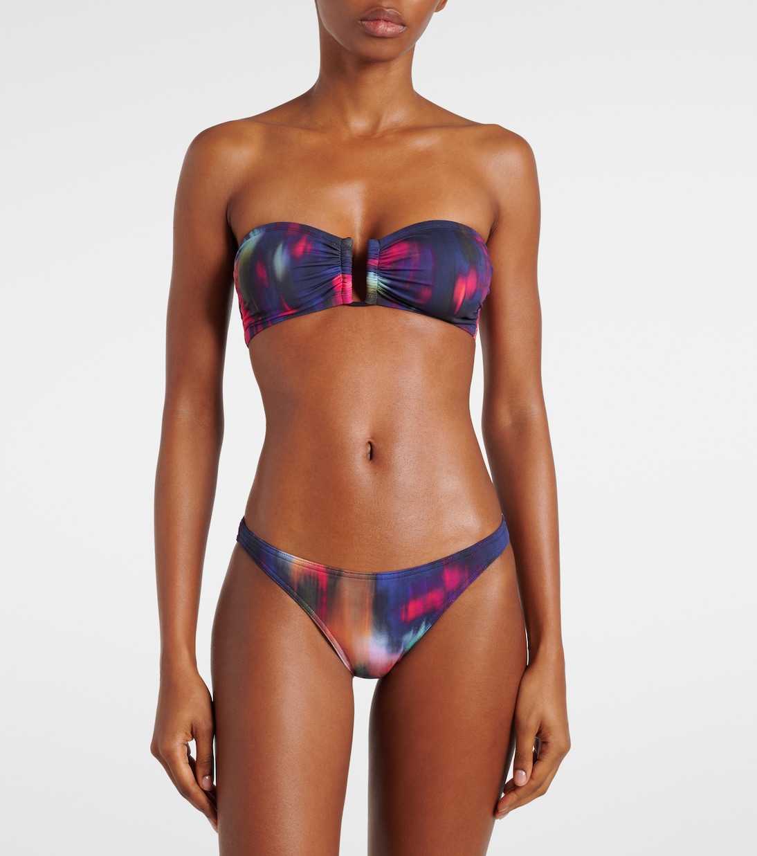 Meridien printed bikini top | Eres