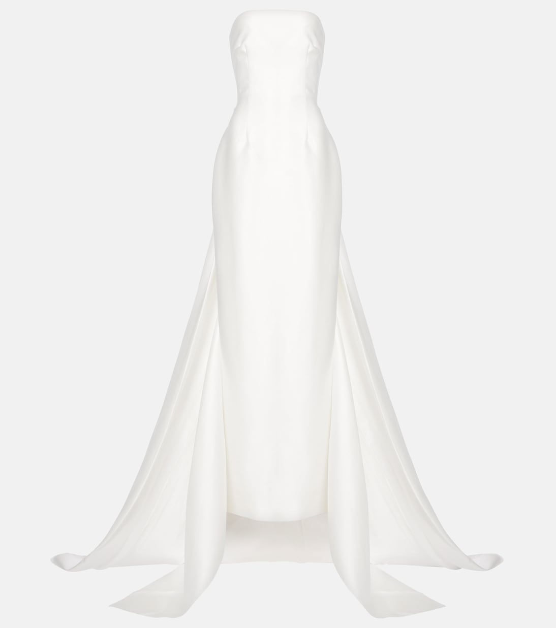 Vestido de Novia Sin Mangas en Satinado Brillante por Solace London – Colección Imani