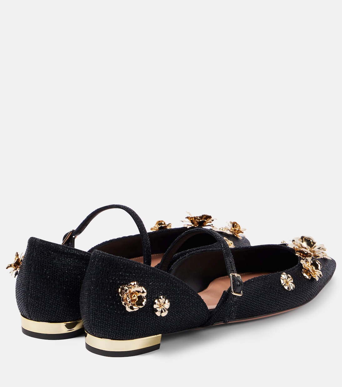 Bloom embellished ballet flats | Aquazzura