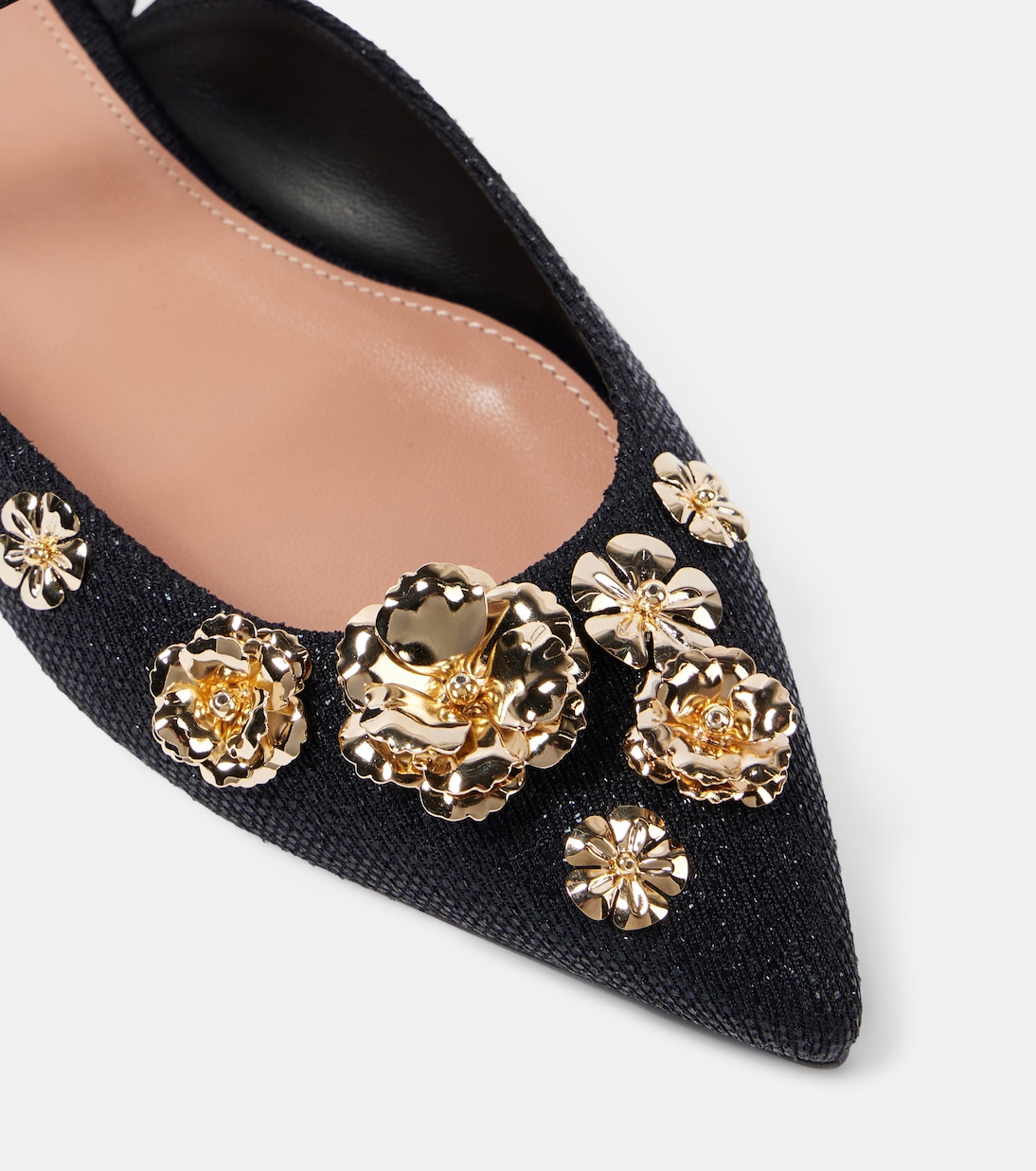 Bloom embellished ballet flats | Aquazzura
