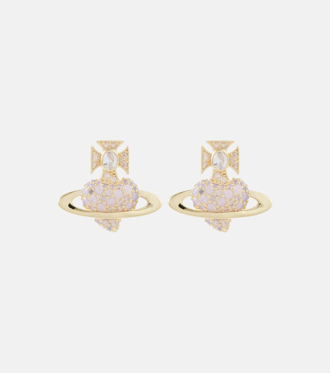 Orecchini con decorazione Orb Agnatha di Vivienne Westwood per stile giovanile