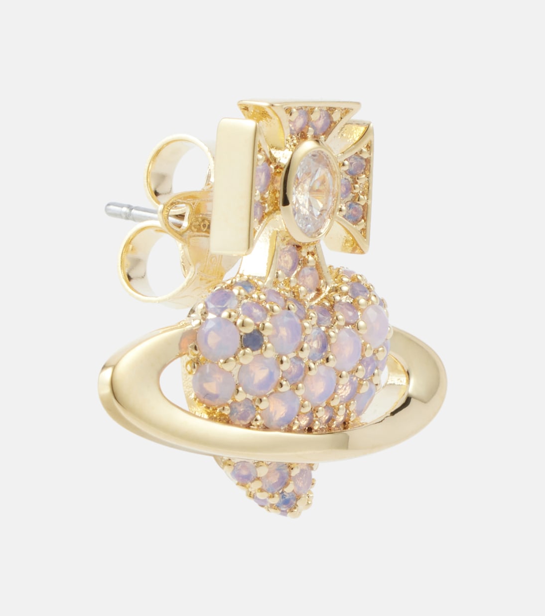 Orecchini con decorazione Orb Agnatha di Vivienne Westwood per stile giovanile