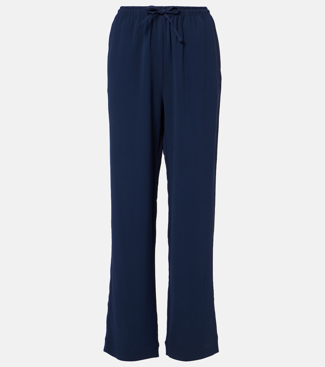 Gerade Hose Aurelia aus Crêpe | Asceno