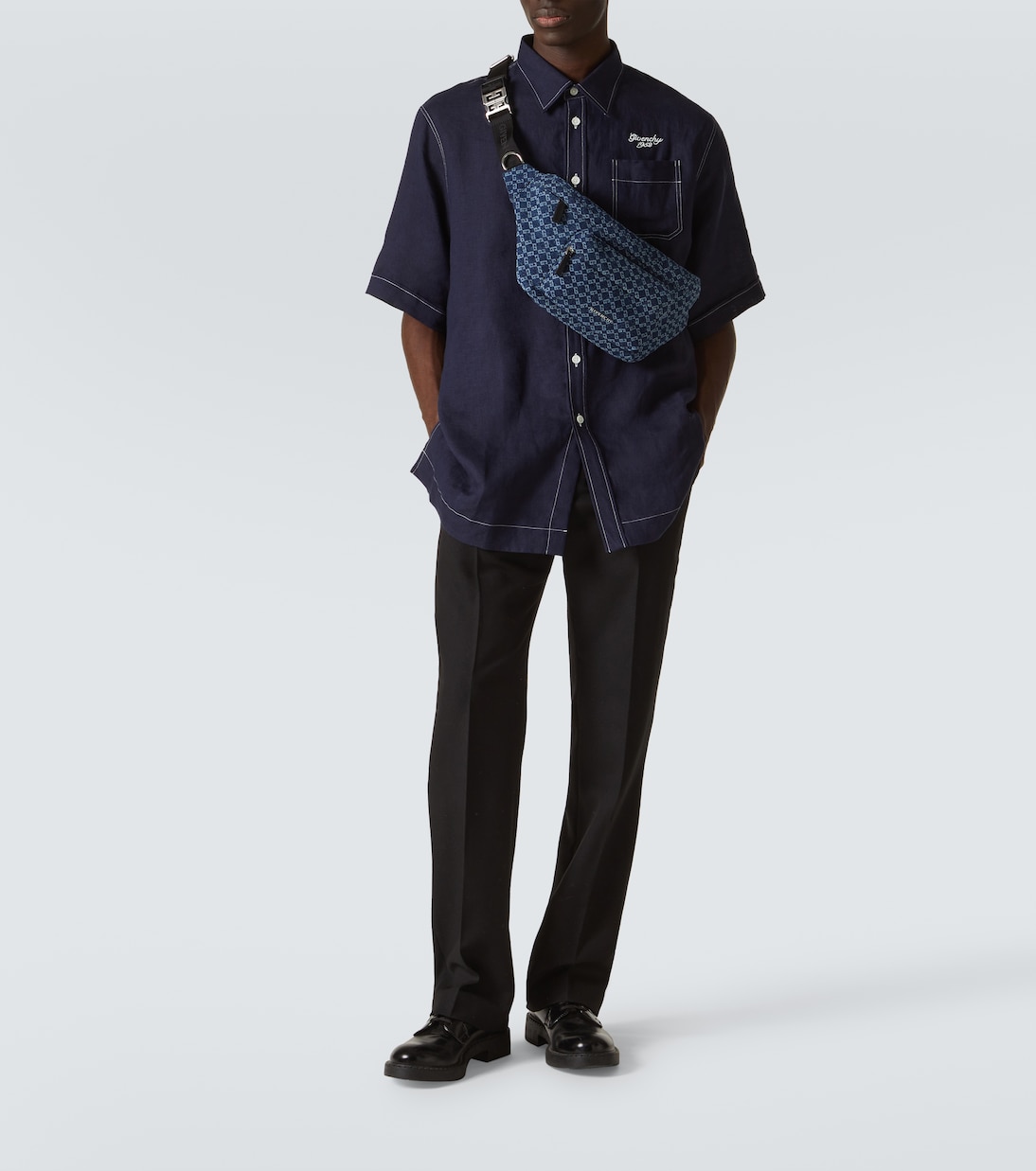 Gürteltasche Essential U Monogram 72 aus Denim | Givenchy