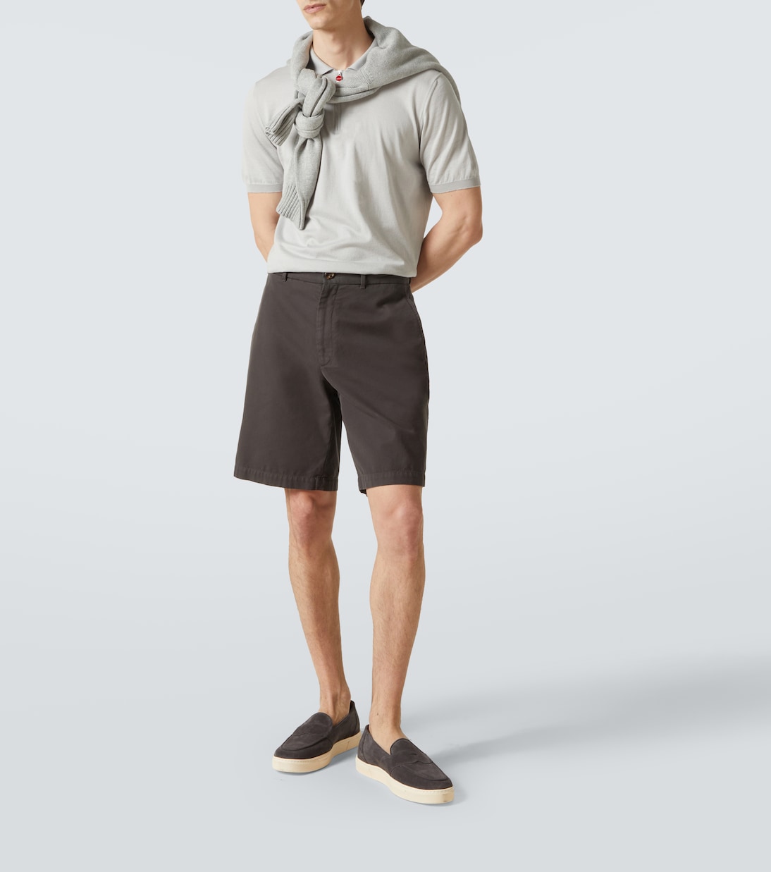 Loafers Joey II aus Veloursleder | George Cleverley