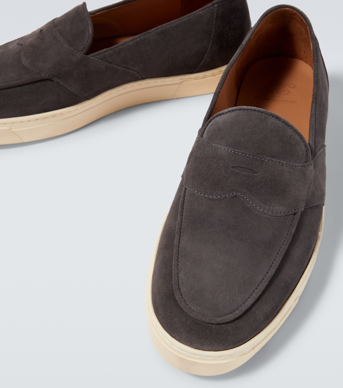Loafers Joey II aus Veloursleder | George Cleverley