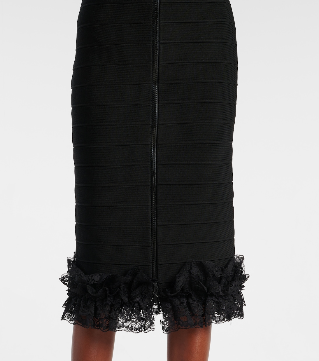 x Christopher Kane - Abito midi con pizzo | Self-Portrait