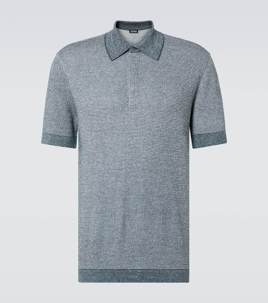 Polo in cotone, lino e seta | Zegna