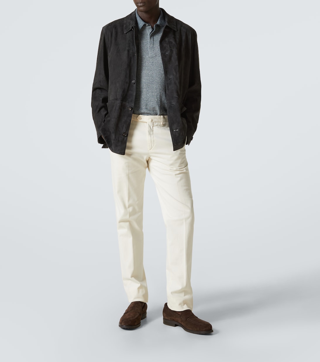 Polo in cotone, lino e seta | Zegna