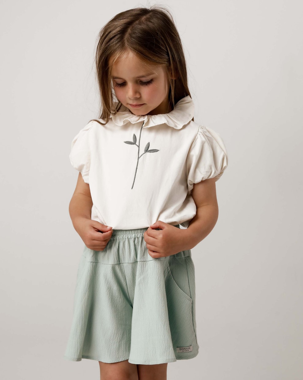 Blusa Sennie in cotone | Donsje