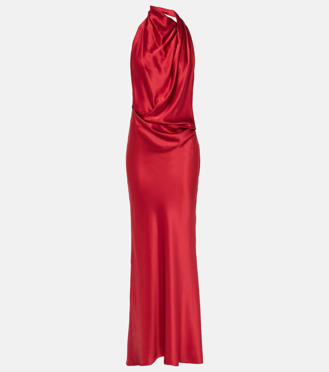 Draped silk gown | The Sei