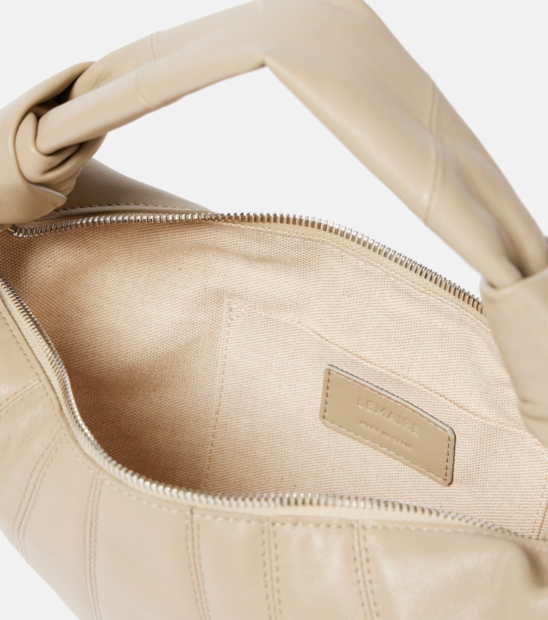 Fortune Croissant Mini leather shoulder bag | Lemaire