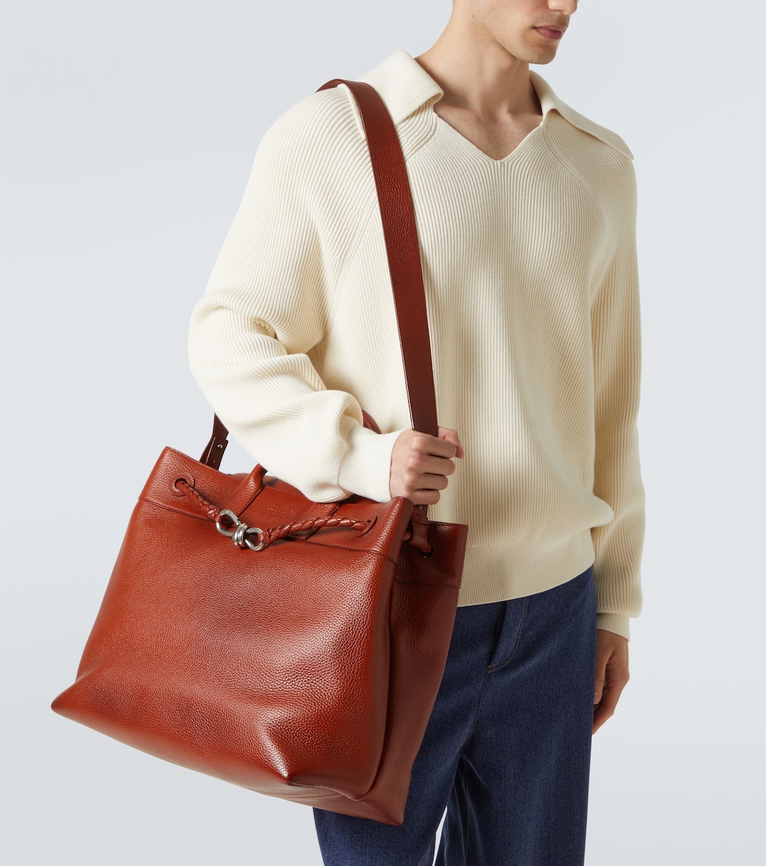 Borsa Andiamo Voyager in pelle | Bottega Veneta