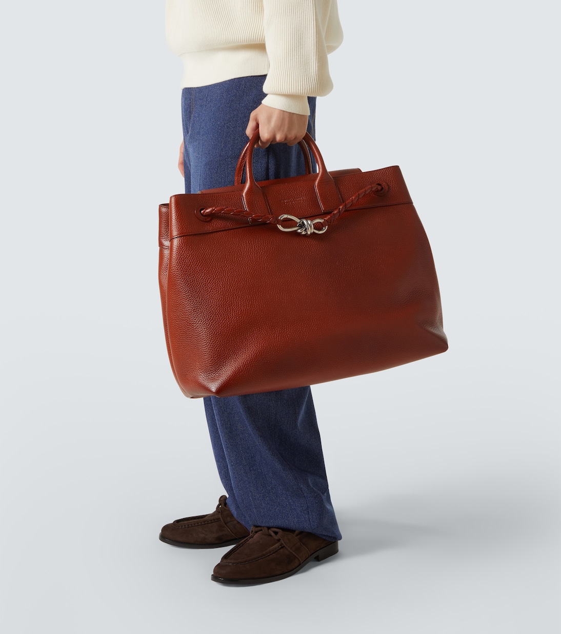 Borsa Andiamo Voyager in pelle | Bottega Veneta