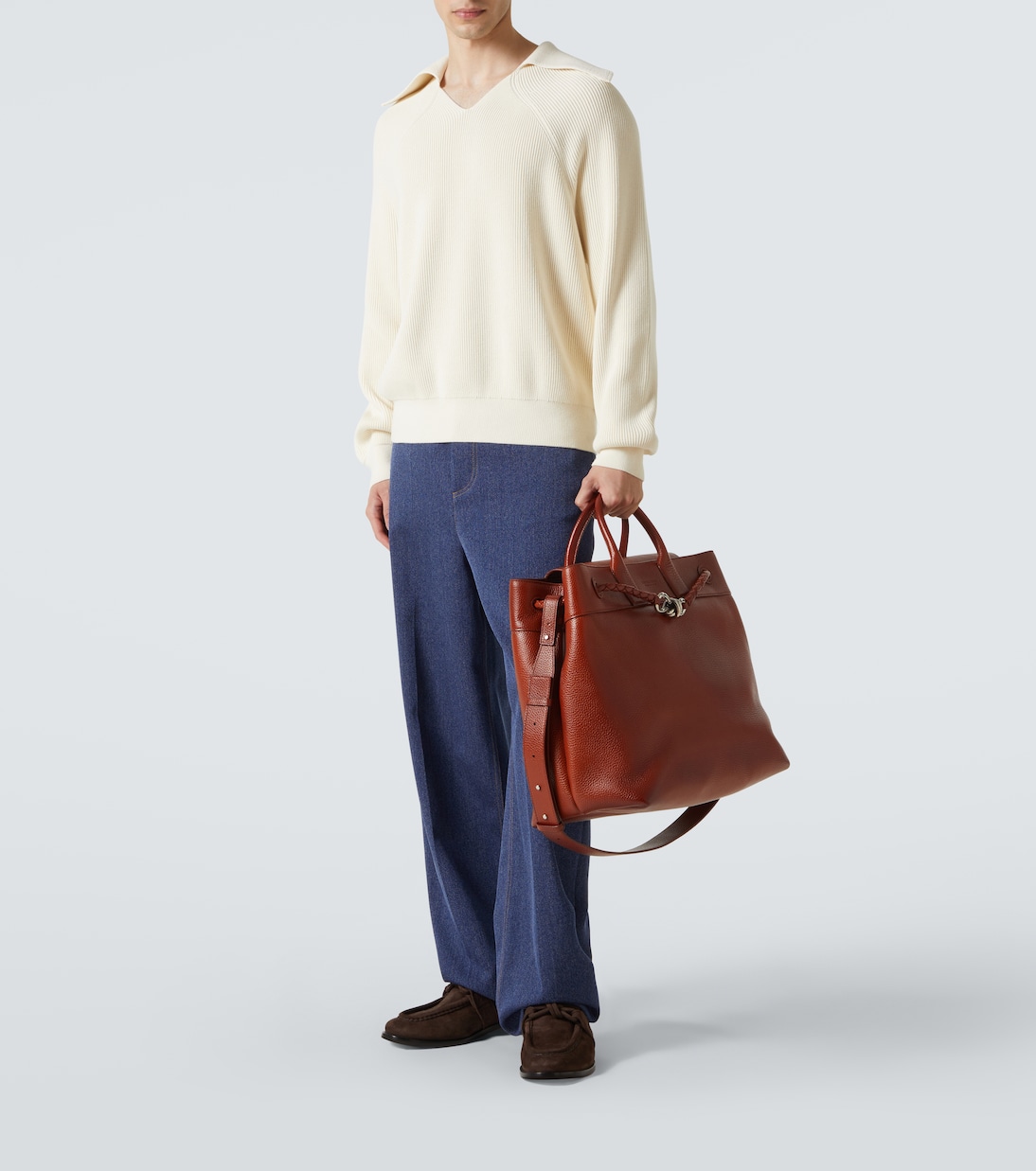 Borsa Andiamo Voyager in pelle | Bottega Veneta