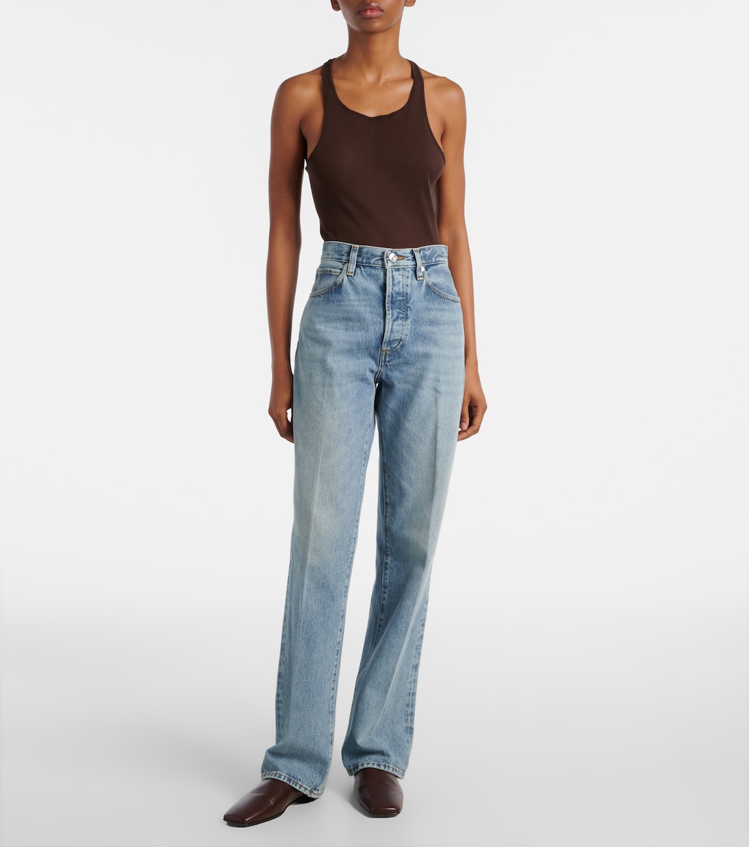 Jeans regular The Vertical a vita alta | Frame