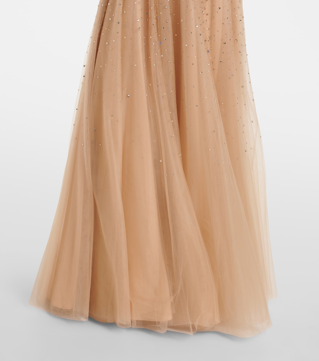 Abito lungo Shayla in tulle con cristalli | Jenny Packham