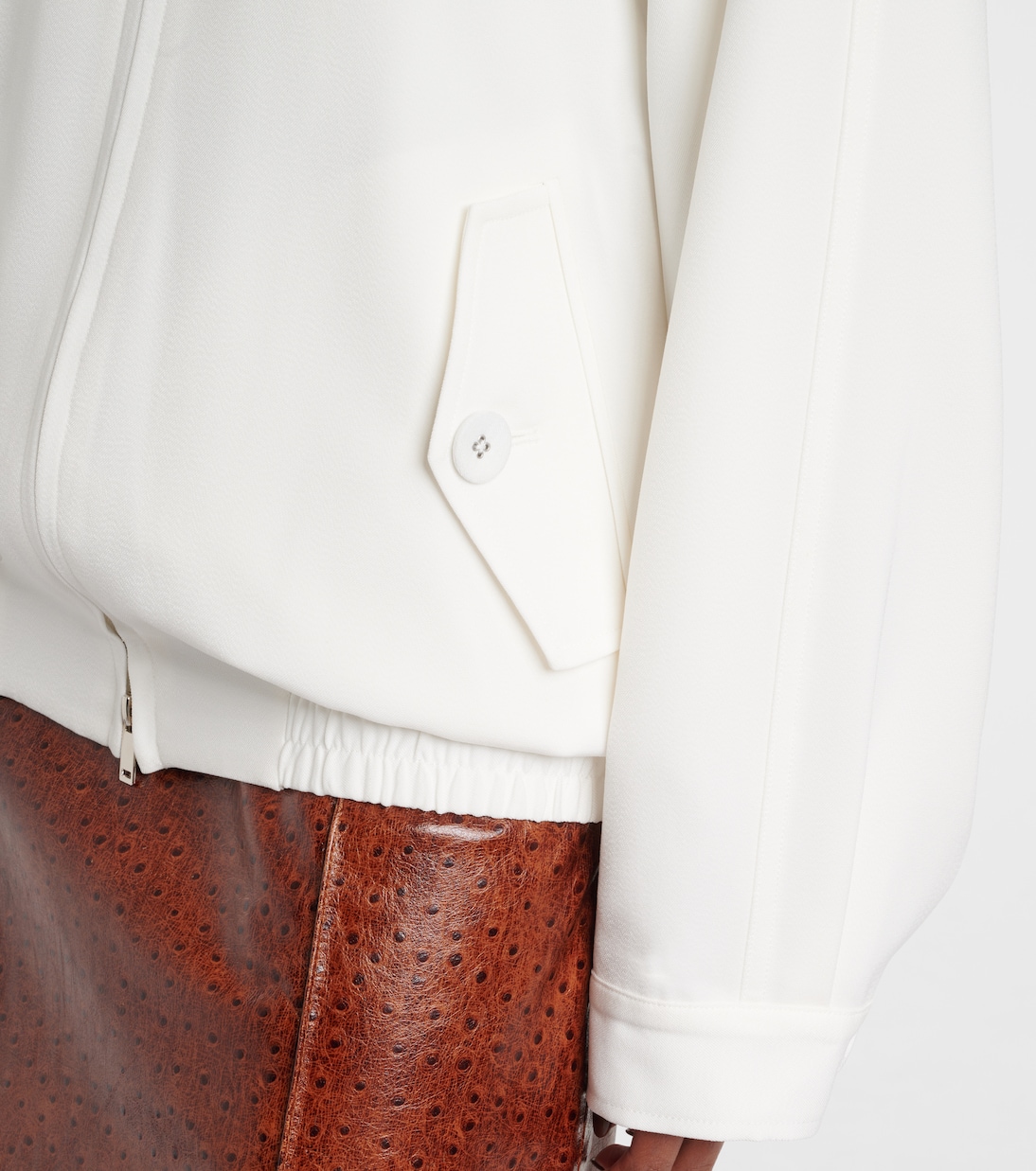 Bomber con pelle | Jacques Wei