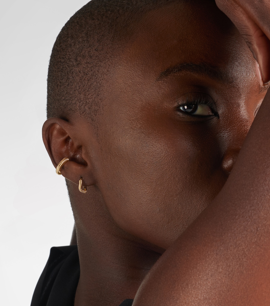 Ear cuff Demi de oro de 14 ct  | Stone and Strand