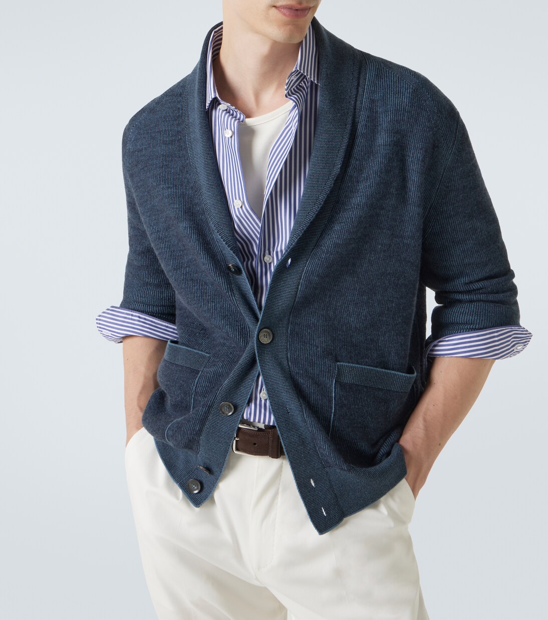 Cashmere and wool cardigan | Brioni