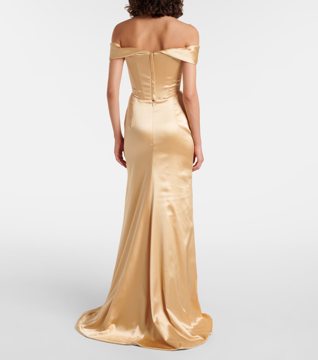 Abito lungo Nova Cora in raso | Vivienne Westwood