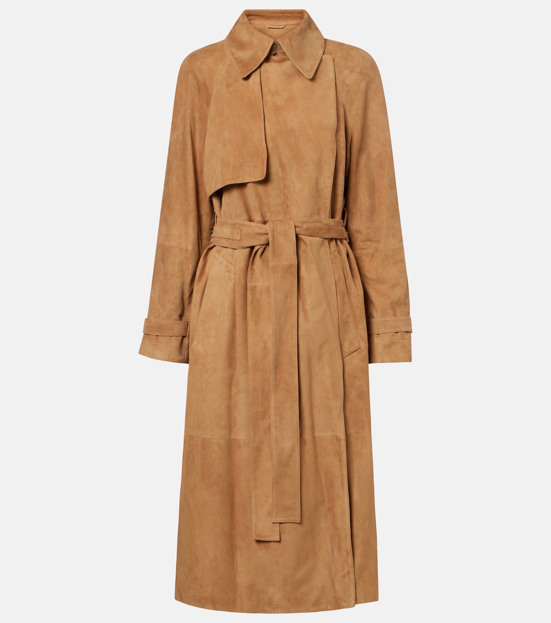 Trench-coat Ramona en daim | Proenza Schouler