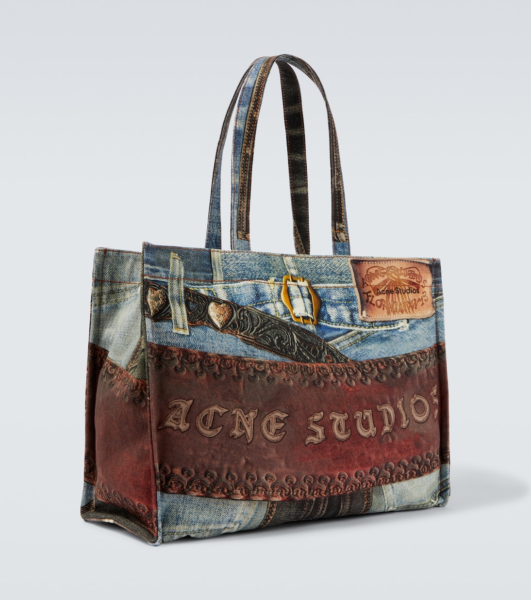 Bedruckte Tote Bag aus Canvas | Acne Studios