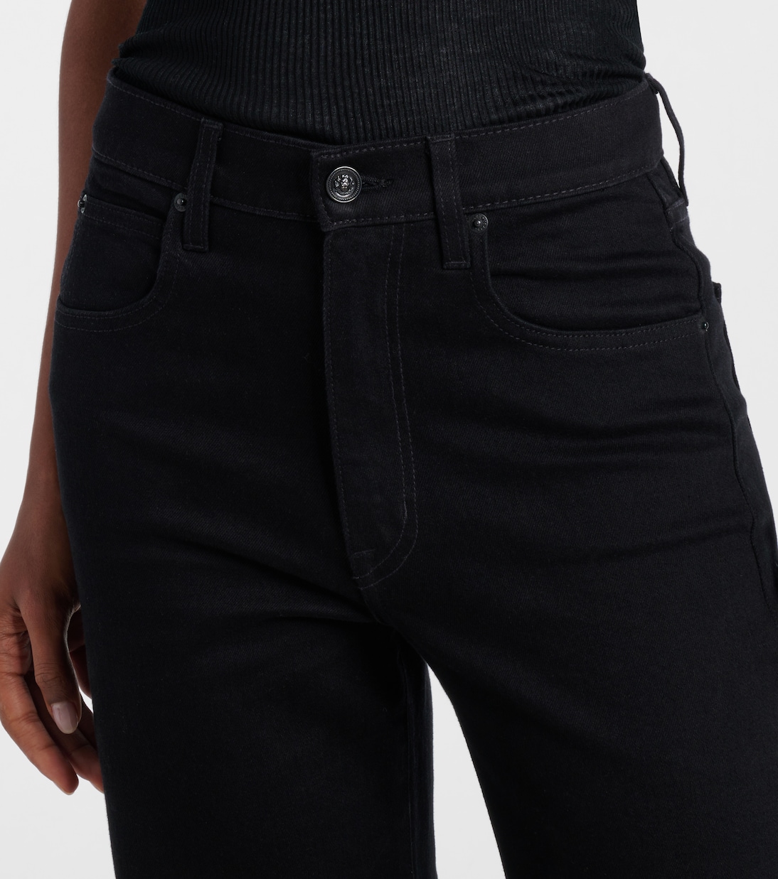 Jeans Grace a vita alta e gamba larga | Slvrlake